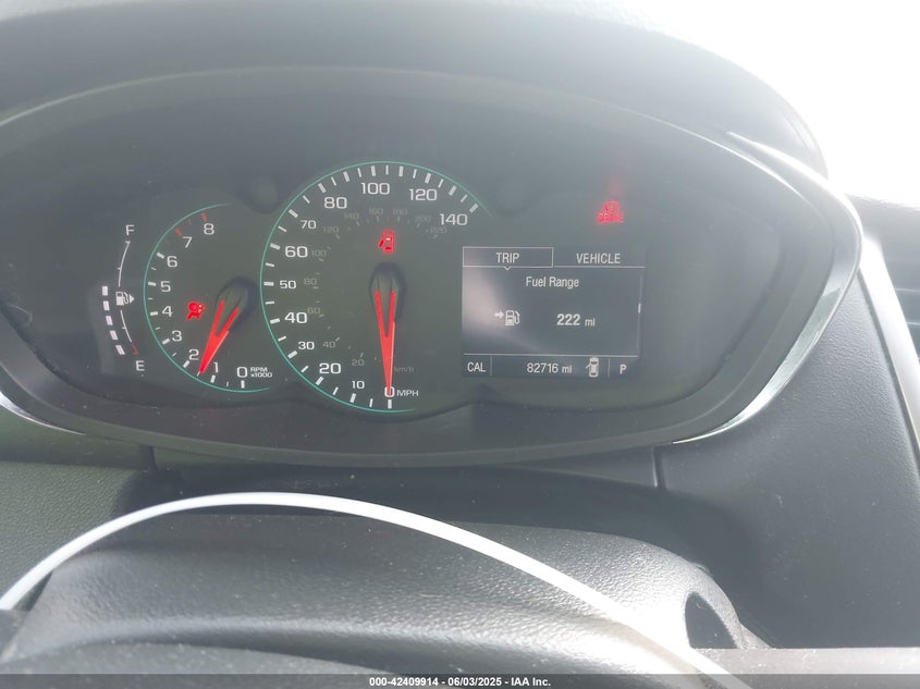 2017 CHEVROLET TRAX LT - 3GNCJLSB4HL206177