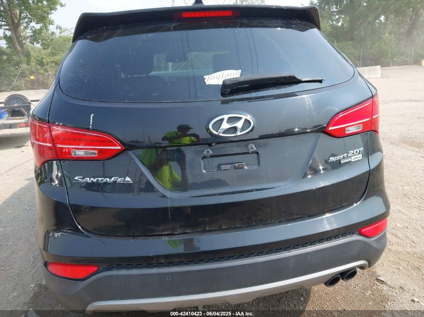 2016 Hyundai Santa Fe Sport 2.0L Turbo VIN: 5XYZWDLA2GG310074 Lot: 42410423