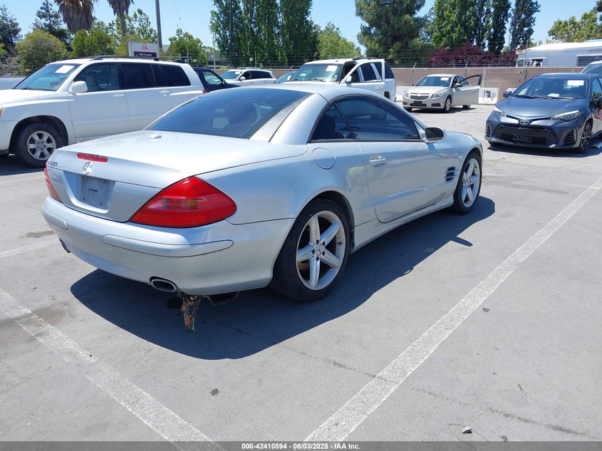 2006 MERCEDES-BENZ SL 500 VIN: WDBSK75F46F115066