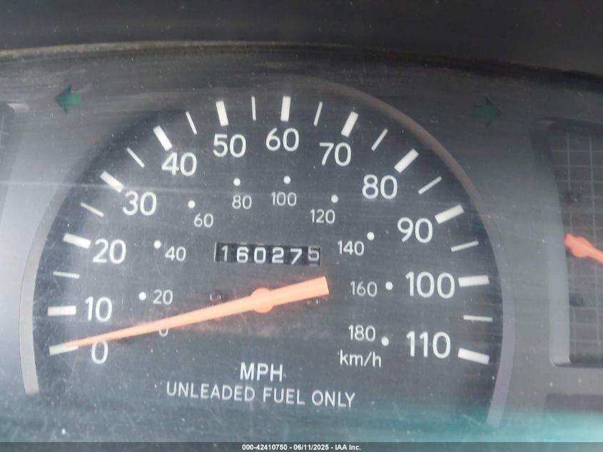 1997 Toyota Tacoma VIN: 4TAVL52N4VZ312114 Lot: 42410750