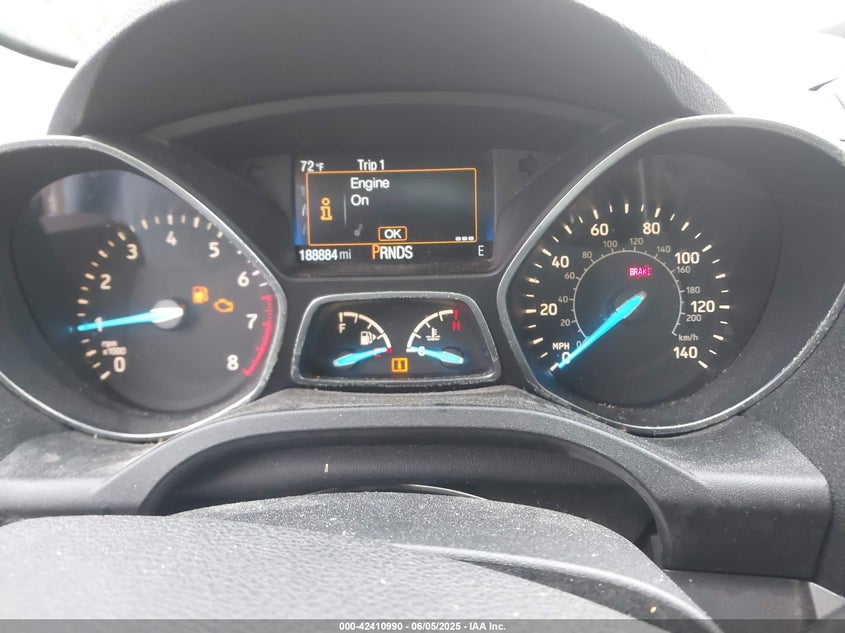 2017 FORD ESCAPE VIN: 1FMCU0GD0HUD03757