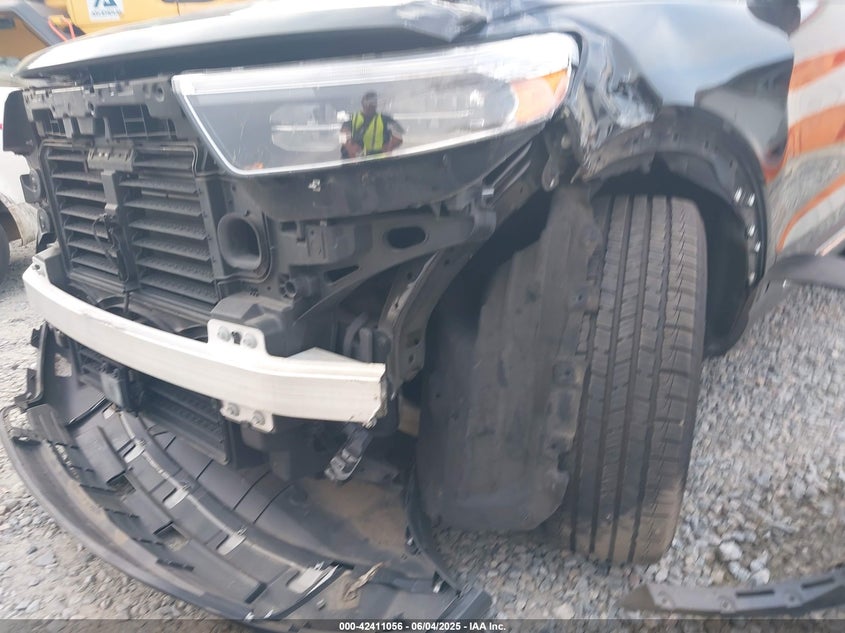 2021 Ford Explorer 2.3 XLT Black Lot 111042411056 Vin 1FMSK7DHXMGC03675