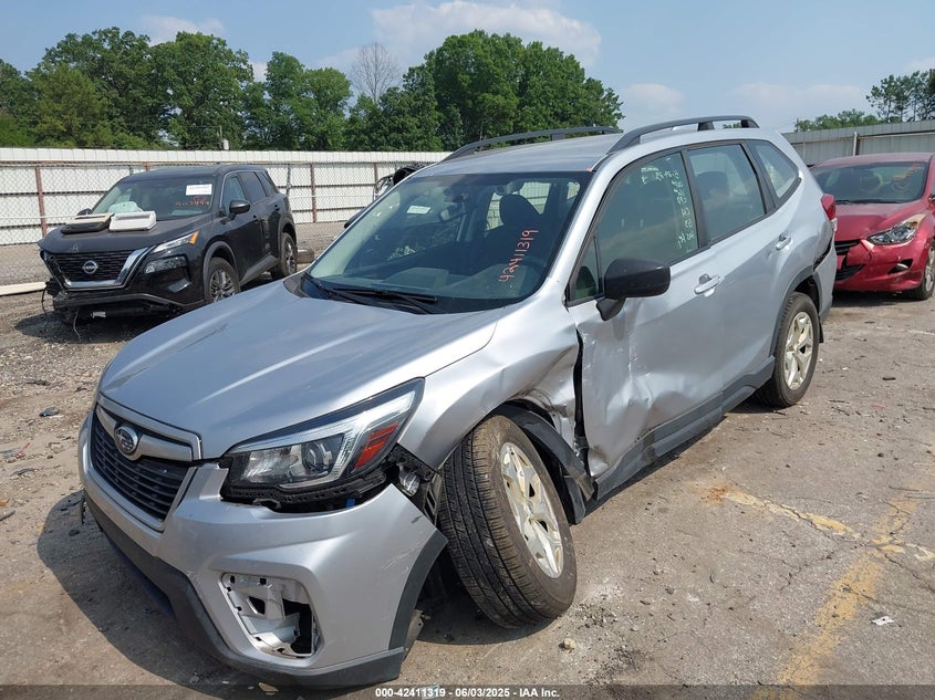 2019 SUBARU FORESTER VIN: JF2SKACC8KH443095