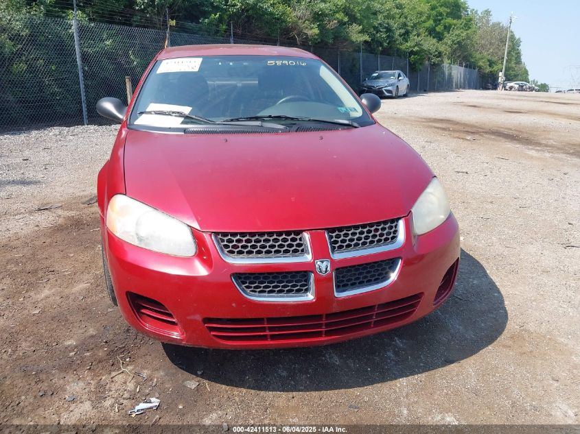 2005 Dodge Stratus Sxt VIN: 1B3EL46X35N589016 Lot: 42411513