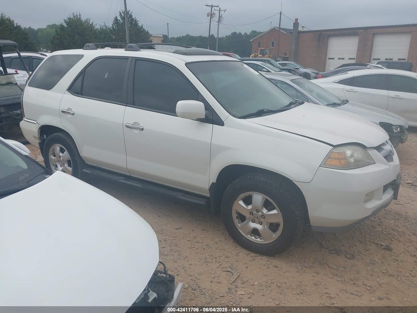 2006 ACURA MDX VIN: 2HNYD18276H508354