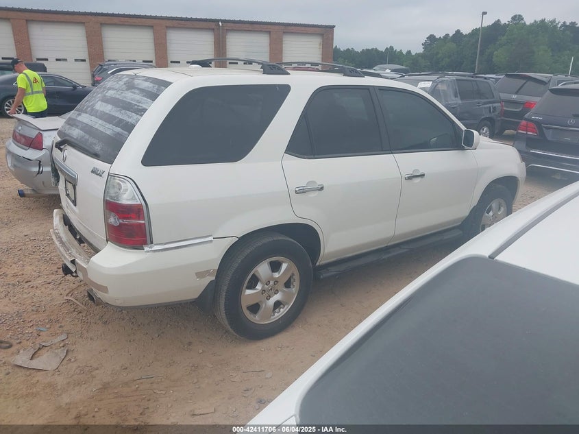 2006 ACURA MDX VIN: 2HNYD18276H508354