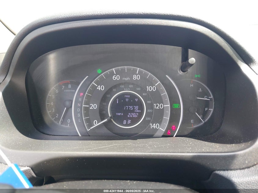 2015 HONDA CR-V VIN: 5J6RM3H7XFL005089