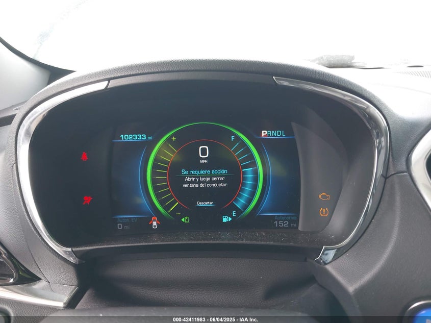 2017 CHEVROLET VOLT VIN: 1G1RB6S52HU108498