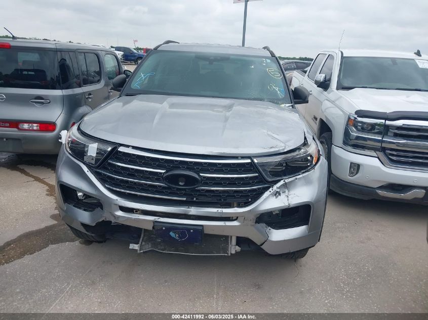 2021 Ford Explorer Xlt VIN: 1FMSK7DH1MGC16346 Lot: 42411992