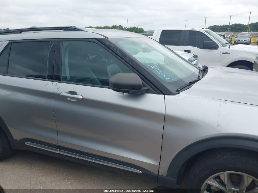 2021 Ford Explorer Xlt VIN: 1FMSK7DH1MGC16346 Lot: 42411992