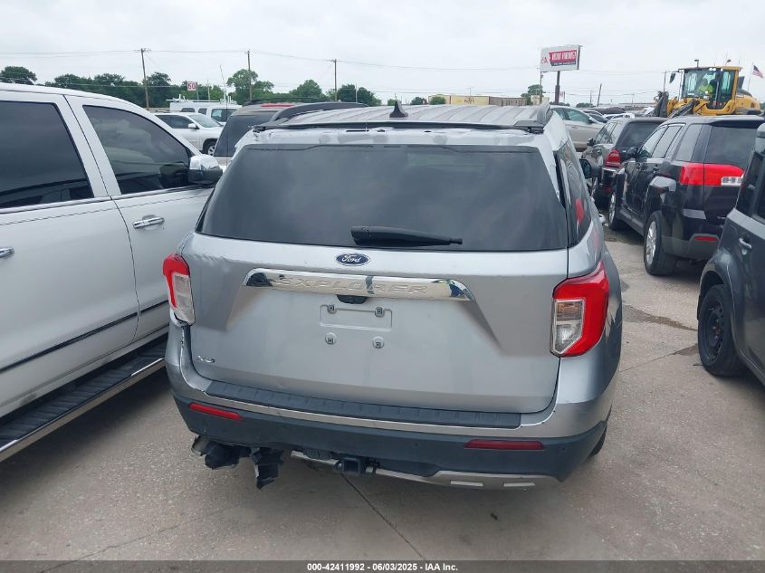 2021 Ford Explorer Xlt VIN: 1FMSK7DH1MGC16346 Lot: 42411992