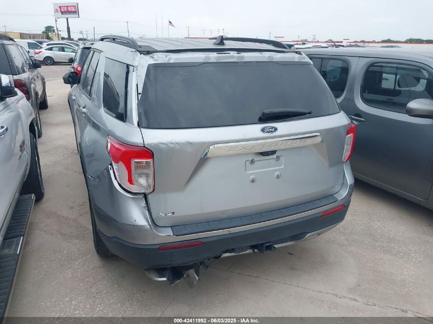 2021 Ford Explorer Xlt VIN: 1FMSK7DH1MGC16346 Lot: 42411992