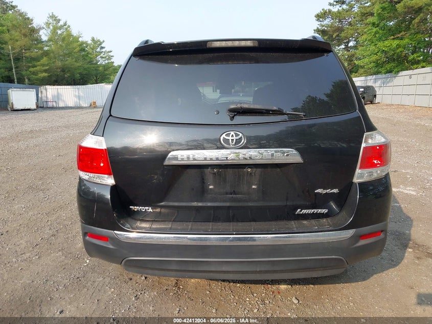 2011 TOYOTA HIGHLANDER VIN: 5TDDK3EH5BS087809