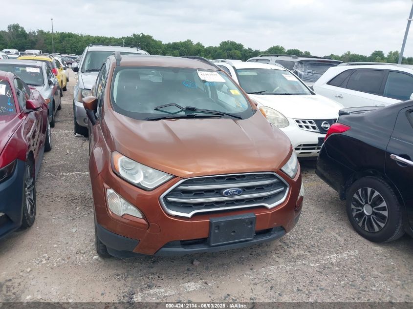 2018 Ford Ecosport Se VIN: MAJ3P1TE9JC212858 Lot: 42412134