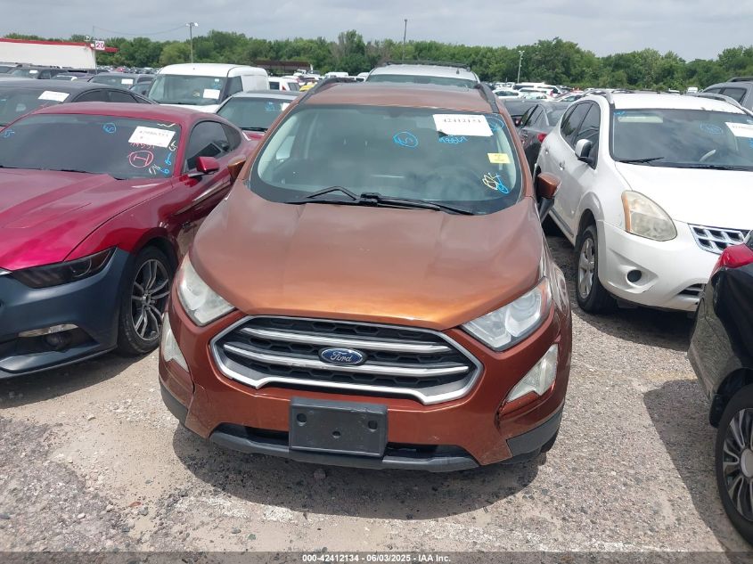 2018 Ford Ecosport Se VIN: MAJ3P1TE9JC212858 Lot: 42412134