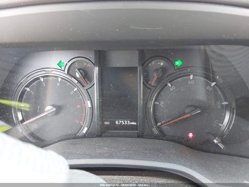 VIN JTEMU5JR4N6003161 2022 TOYOTA 4RUNNER SR5