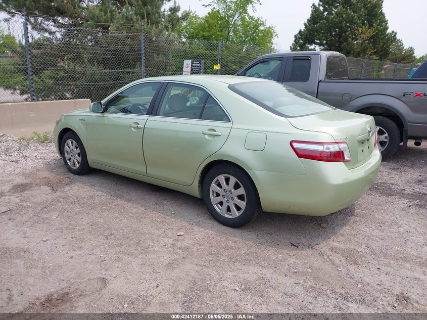 2007 TOYOTA CAMRY HYBRID VIN: JTNBB46K673028778