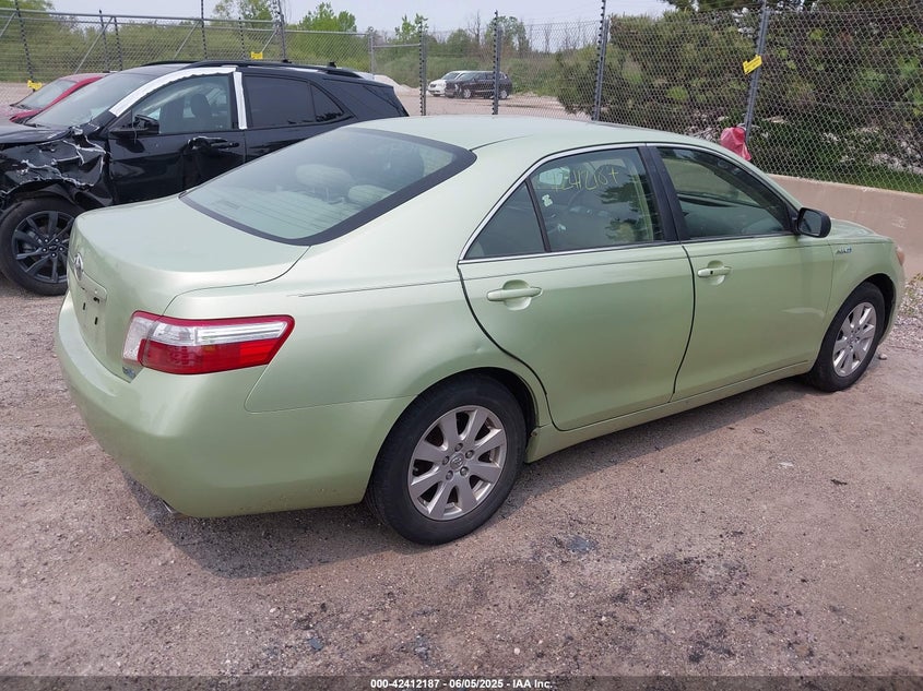2007 TOYOTA CAMRY HYBRID VIN: JTNBB46K673028778