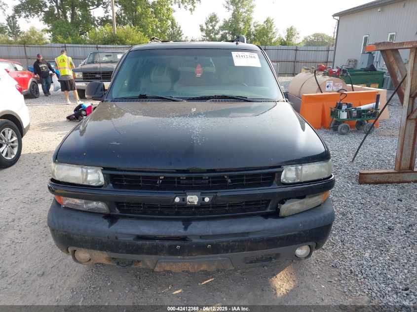 2002 Chevrolet Tahoe Ls VIN: 1GNEK13V42R145502 Lot: 42412368