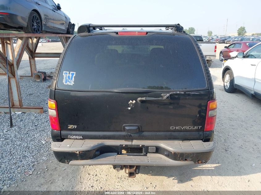 2002 Chevrolet Tahoe Ls VIN: 1GNEK13V42R145502 Lot: 42412368