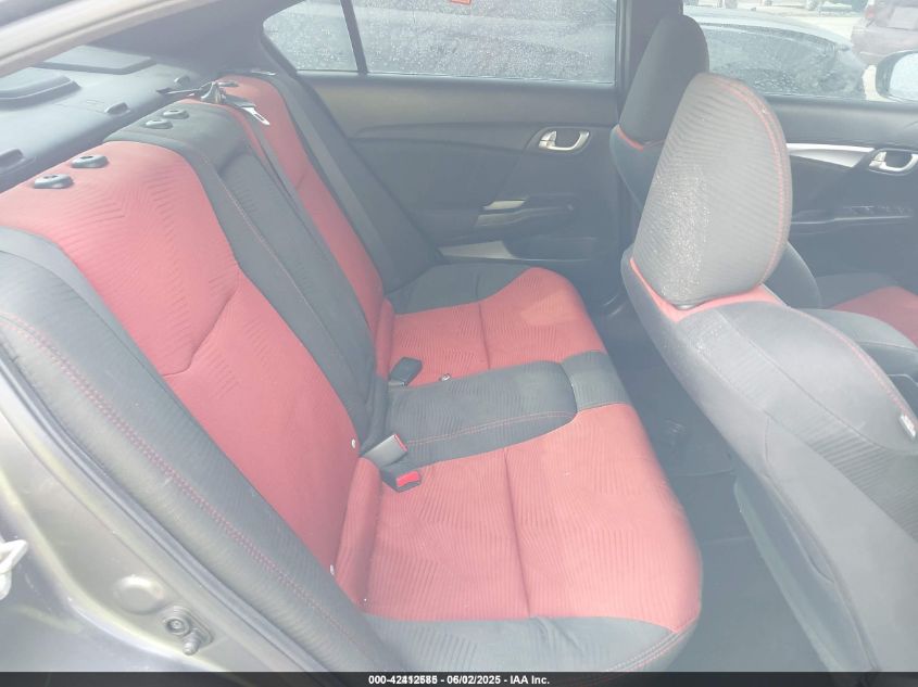 2015 Honda Civic Si VIN: 2HGFB6E50FH709738 Lot: 42412585