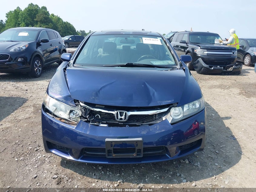 2009 HONDA CIVIC VIN: 2HGFA16839H514705