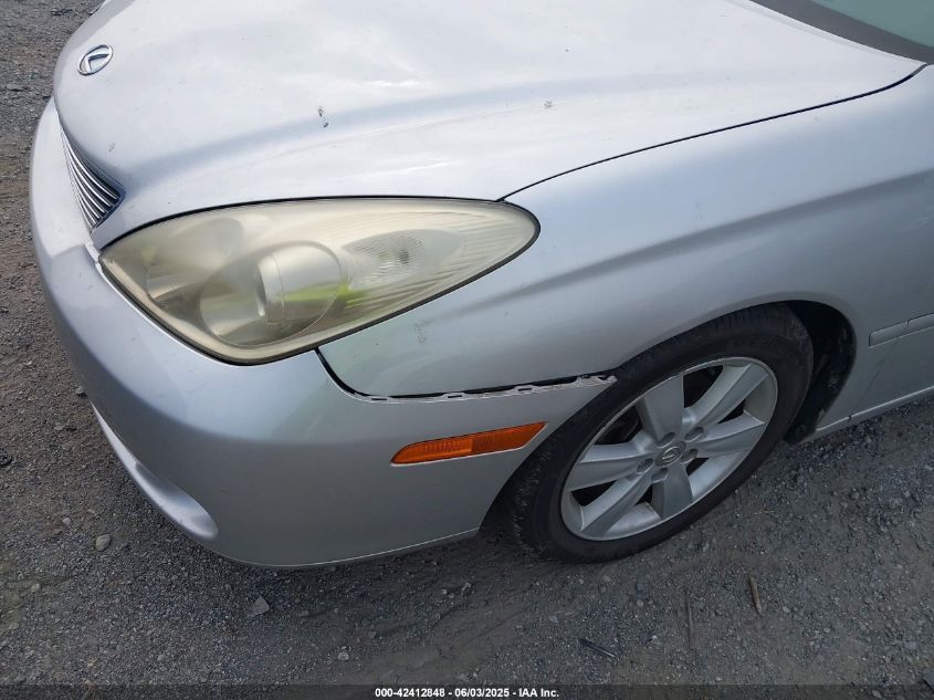 2005 Lexus Es 330 VIN: JTHBA30G555068789 Lot: 42412848