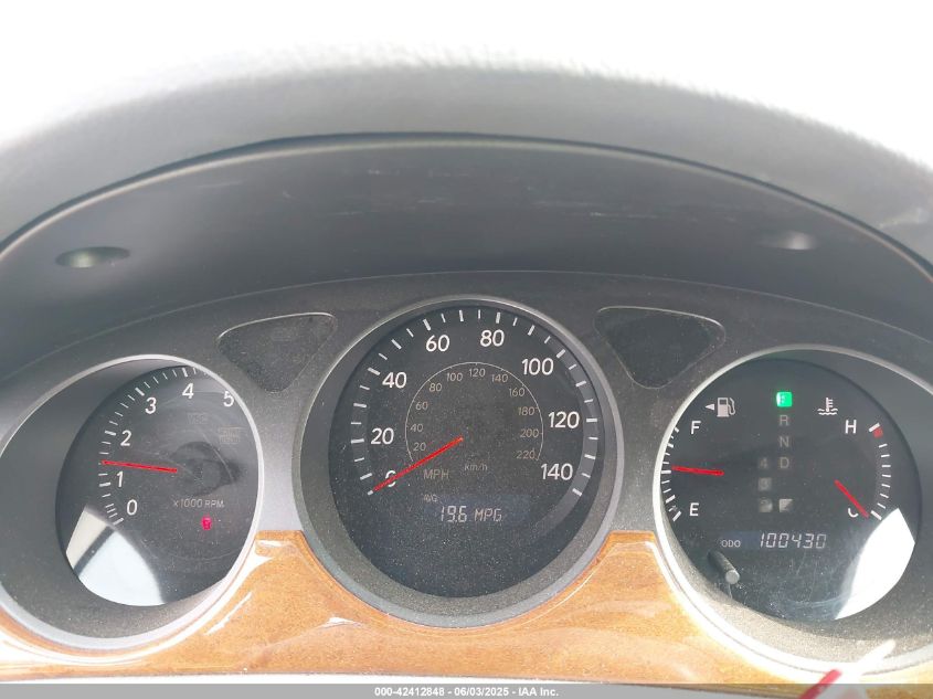 2005 Lexus Es 330 VIN: JTHBA30G555068789 Lot: 42412848