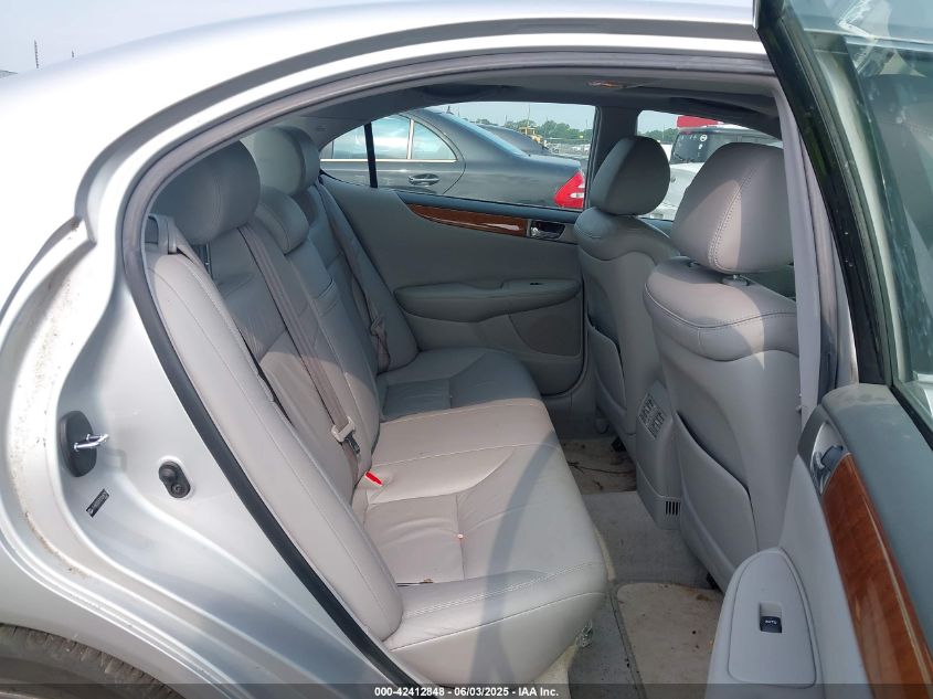 2005 Lexus Es 330 VIN: JTHBA30G555068789 Lot: 42412848