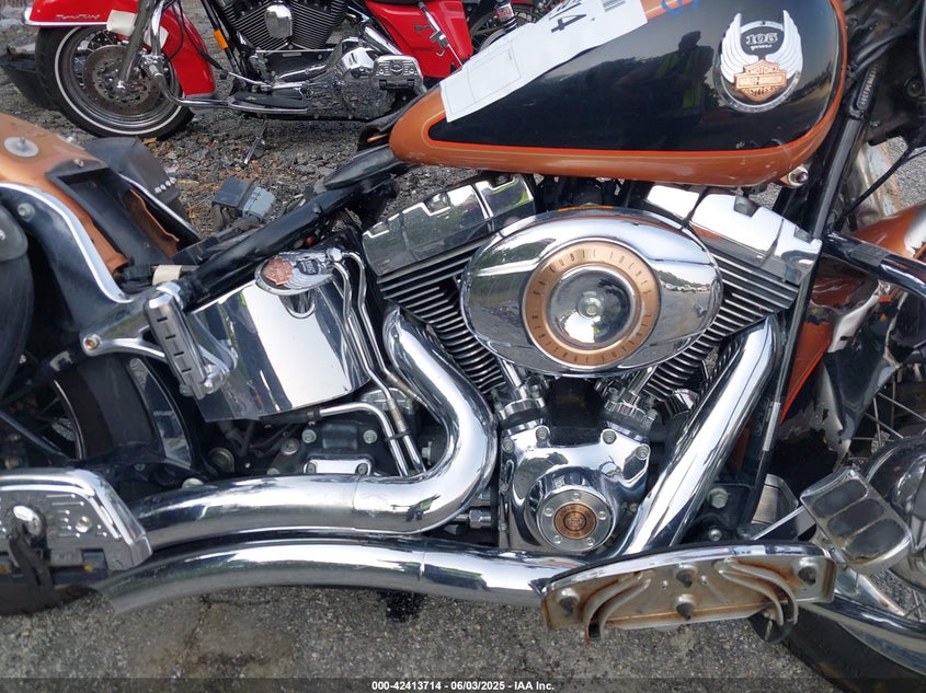 2008 Harley-Davidson Flstc 105Th Anniversary Edition VIN: 1HD1BW5428Y036135 Lot: 42413714