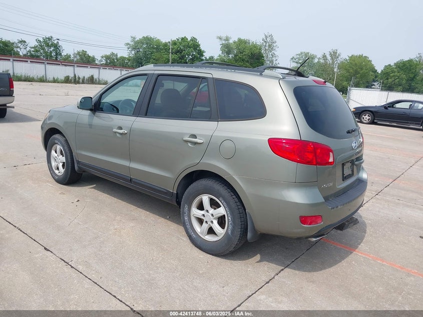 2007 Hyundai Santa Fe Gls grey other gasoline 5NMSG13D37H109944 photo #4