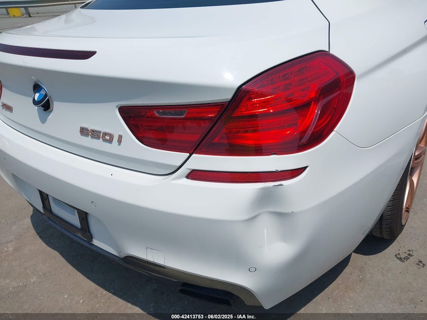2013 BMW 650I XDRIVE WBAYM1C56DDZ02569