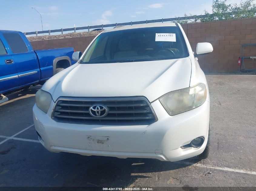 2008 Toyota Highlander Sport VIN: JTEES43A182015775 Lot: 42413785