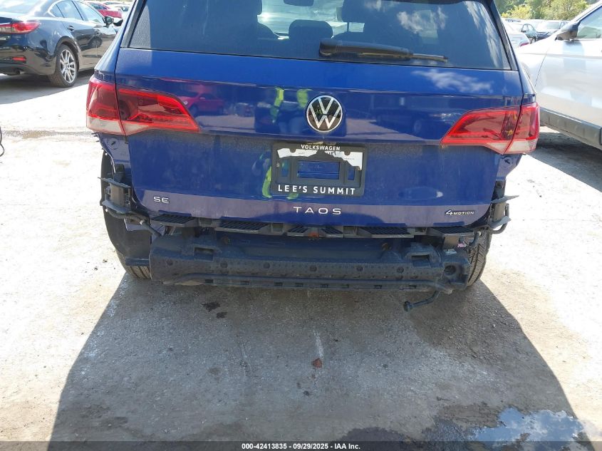 2023 Volkswagen Taos 1.5T Se VIN: 3VVNX7B23PM302514 Lot: 42413835