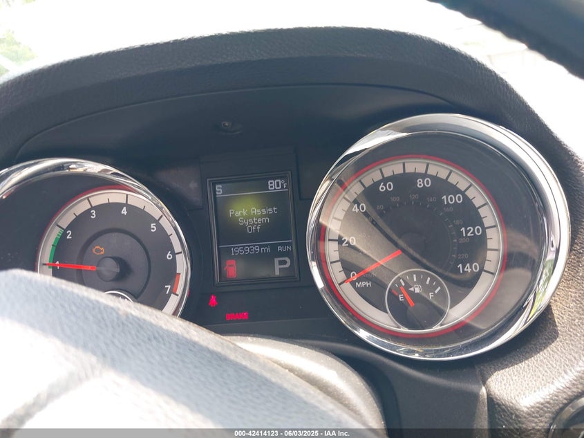 2011 DODGE DURANGO VIN: 1D4RE4GG5BC638963