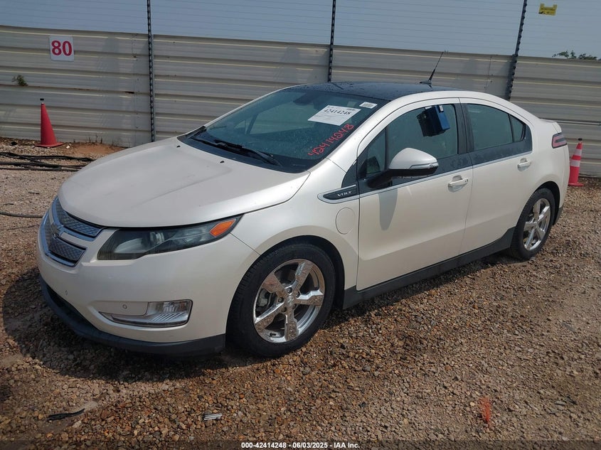 2012 CHEVROLET VOLT VIN: 1G1RD6E49CU104633
