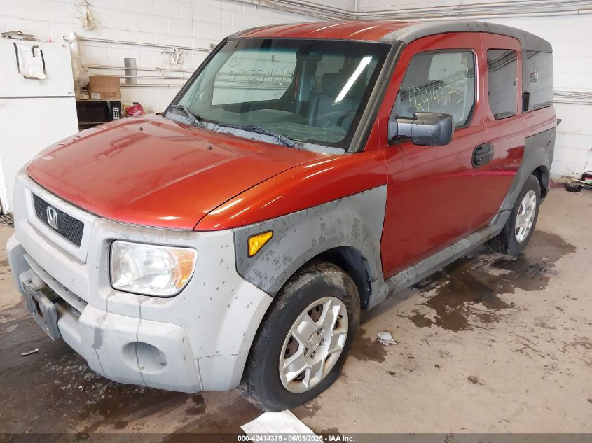 2005 Honda Element Lx VIN: 5J6YH28365L027421 Lot: 42414375