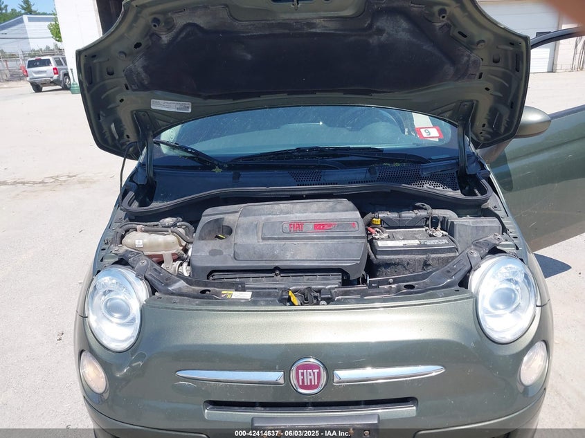 2017 FIAT 500 VIN: 3C3CFFKR1HT553849