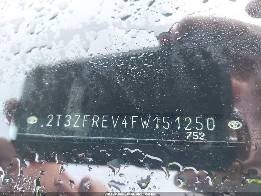 2015 TOYOTA RAV4 LE - 2T3ZFREV4FW151250