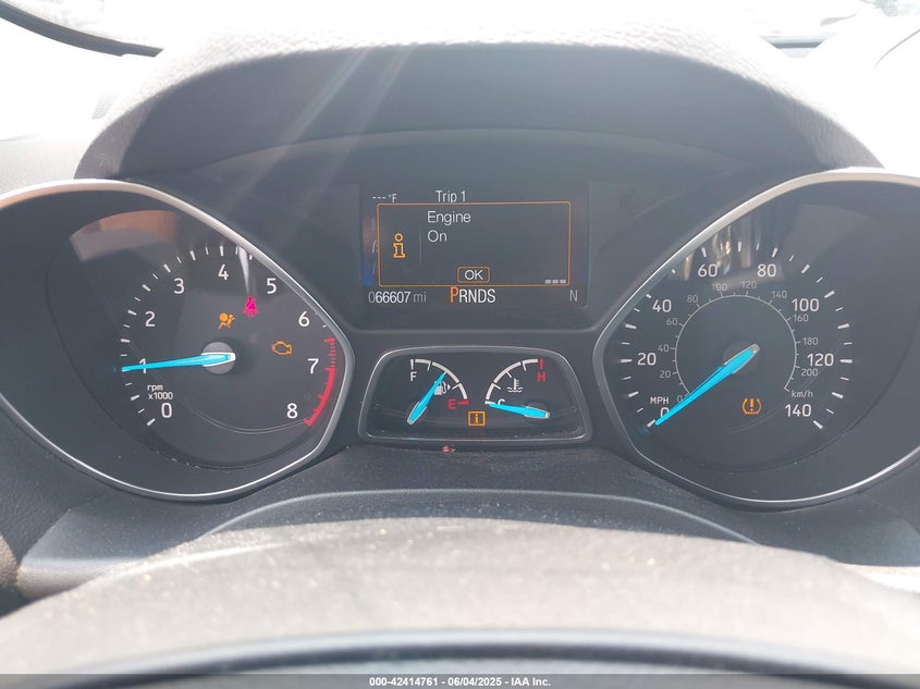 2017 FORD ESCAPE VIN: 1FMCU0JD8HUE87385