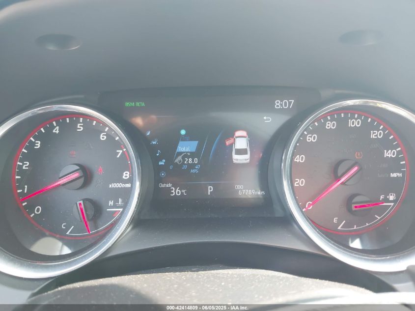 2019 Toyota Camry Xse VIN: 4T1B61HK2KU236885 Lot: 42414809