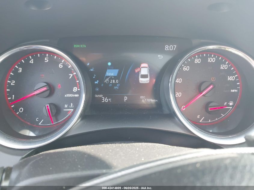 2019 Toyota Camry Xse VIN: 4T1B61HK2KU236885 Lot: 42414809