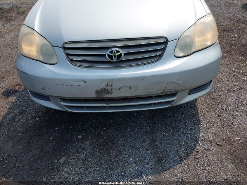 2004 Toyota Corolla Le VIN: 2T1BR32E24C192865 Lot: 42415258