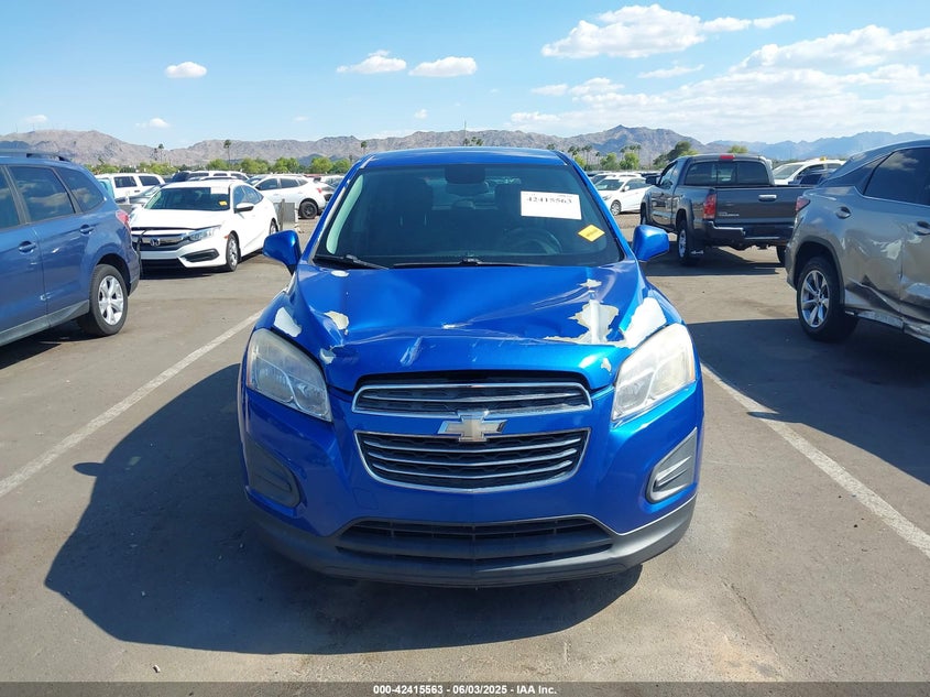 2016 CHEVROLET TRAX VIN: KL7CJKSB0GB647983