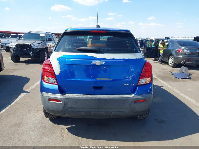 2016 CHEVROLET TRAX VIN: KL7CJKSB0GB647983
