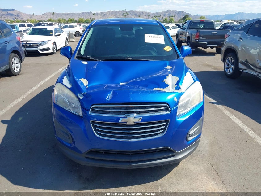 2016 CHEVROLET TRAX VIN: KL7CJKSB0GB647983
