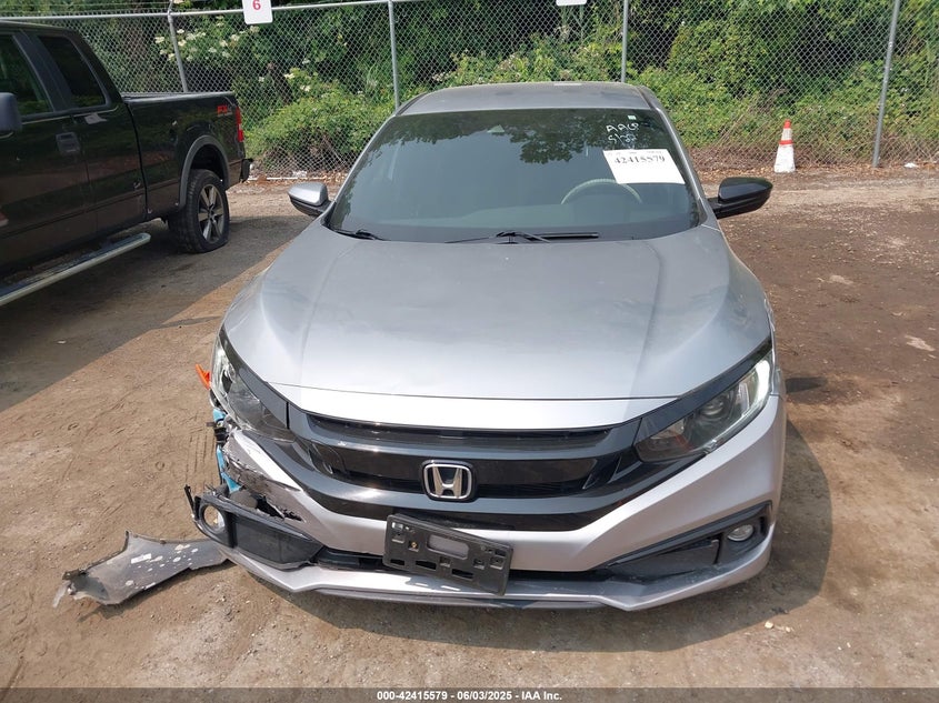 VIN 2HGFC2F81MH553897 2021 HONDA CIVIC SPORT
