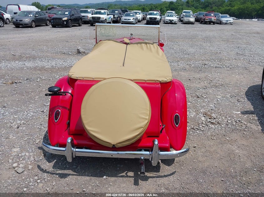 1952 Mg Td VIN: 8122693 Lot: 42415726