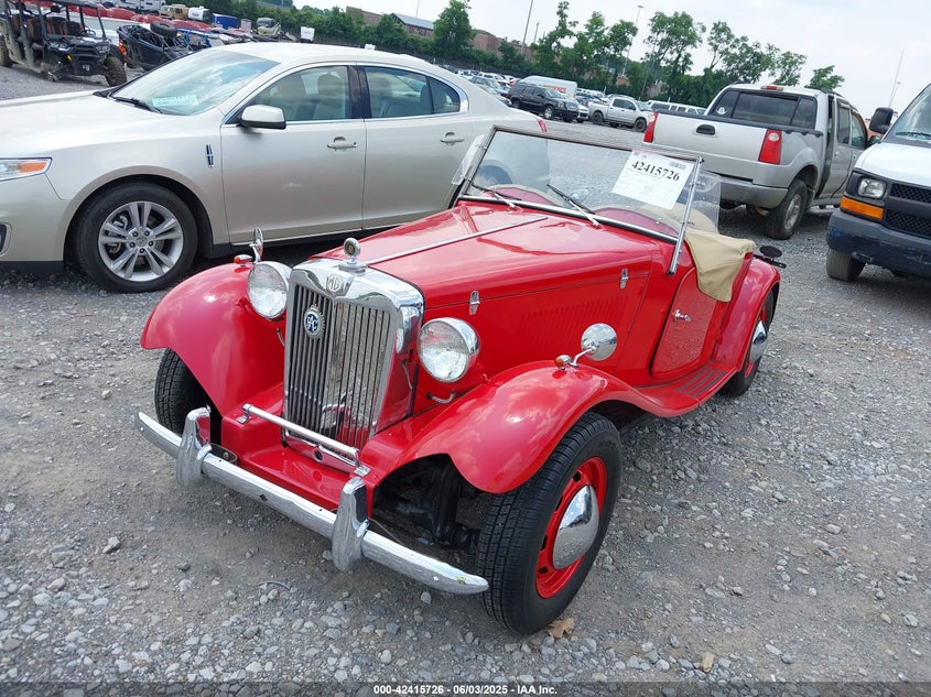1952 Mg Td VIN: 8122693 Lot: 42415726
