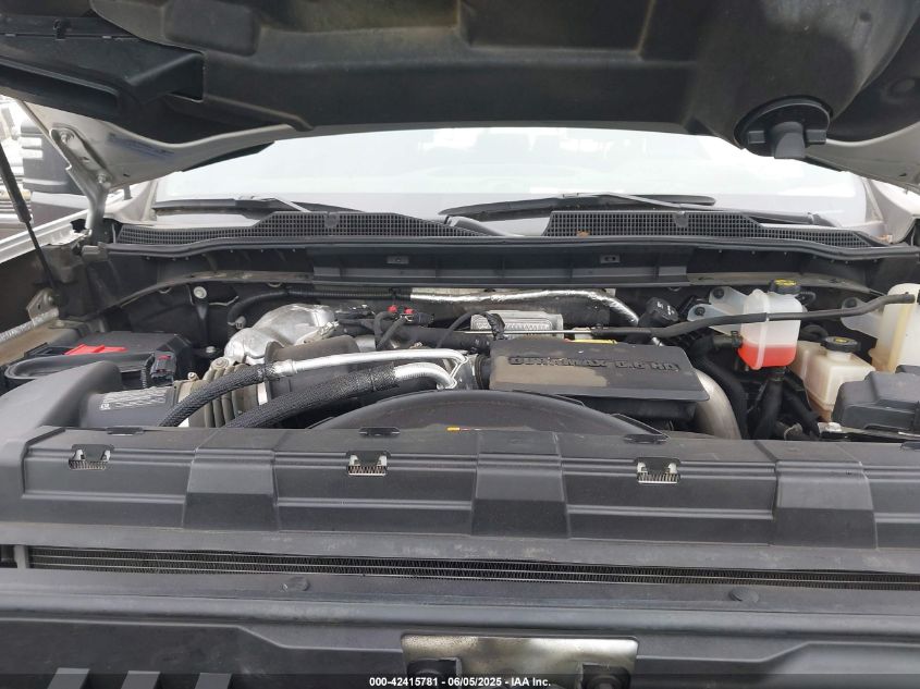 2022 Chevrolet Silverado 2500Hd 4Wd Double Cab Long Bed Custom VIN: 1GC5YMEY4NF221643 Lot: 42415781